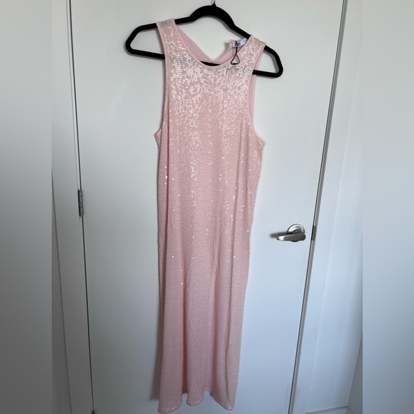 Maxi longue dress robe Zara sequin - Picture 4 of 4